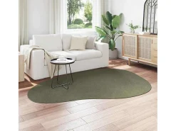 Alfombra De Cocina^Alfombra Bosque 160 x 230 cm Poliéster Verde