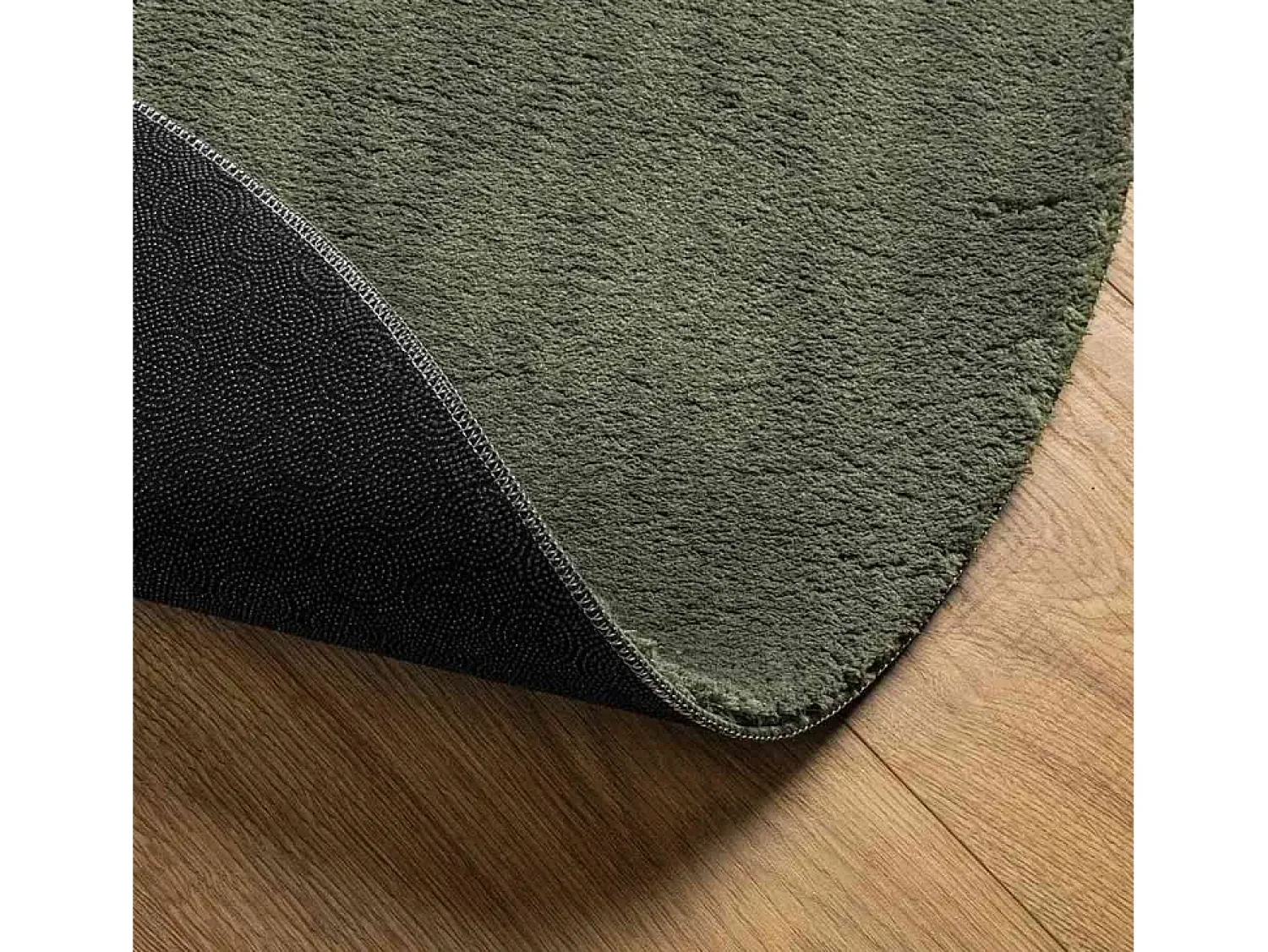Alfombra De Cocina^Alfombra Bosque 140 x 200 cm Poliéster Verde