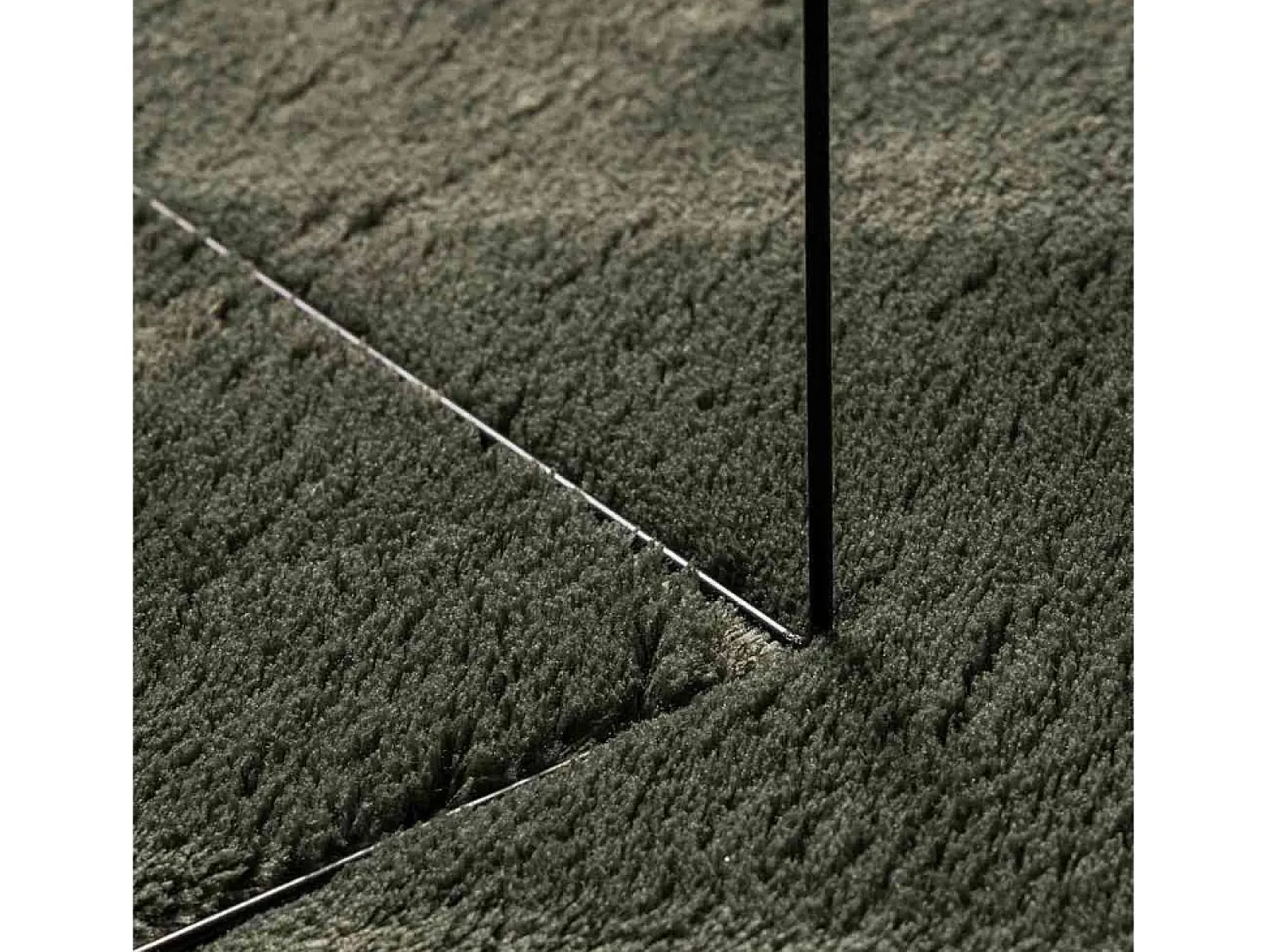 Alfombra De Cocina^Alfombra Bosque 140 x 200 cm Poliéster Verde