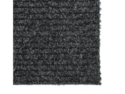 New Alfombra 100x500 cm Antracita Gris