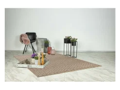 Alfombra 230x160 cm, diseño C103A en color natural - Confort y elegancia para su interior.