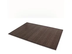 Alfombra 80x300 cm marrón oscuro
