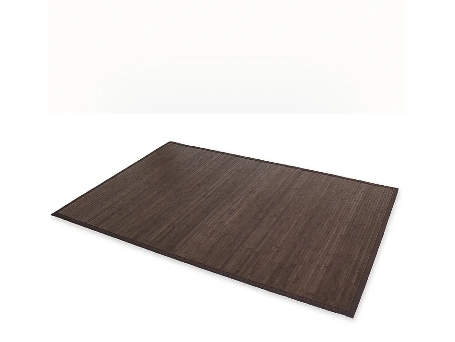 Alfombra 80x300 cm marrón oscuro