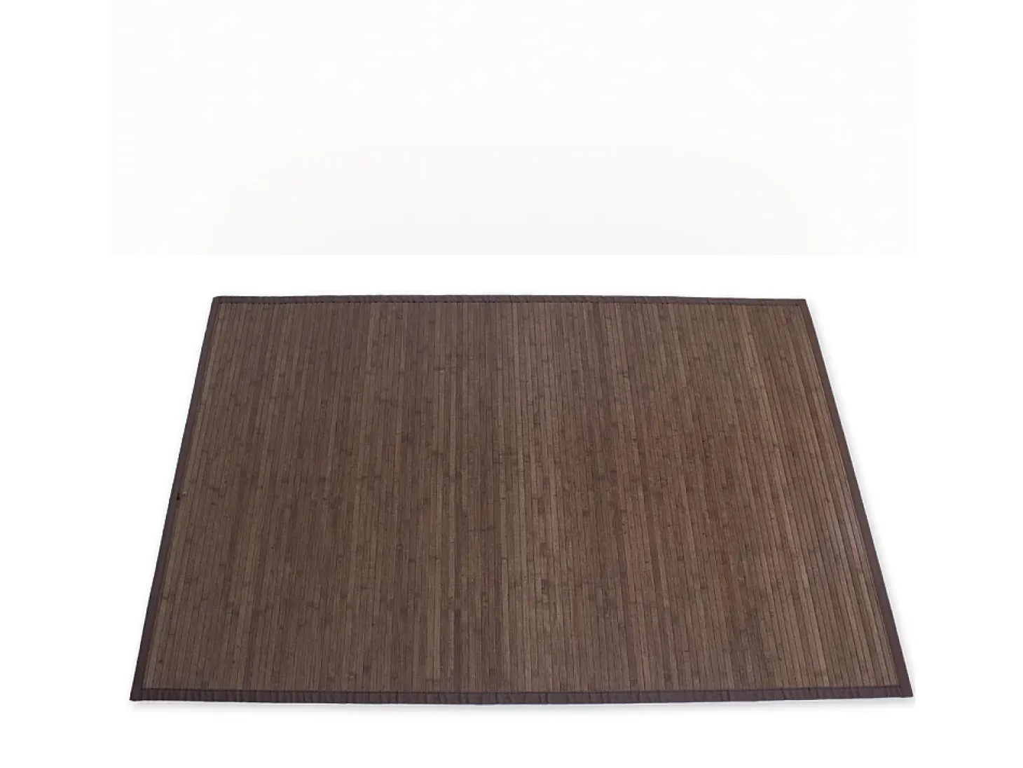 Alfombra 80x300 cm marrón oscuro
