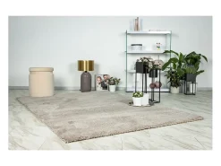 Alfombra 170x120cm, diseño D005M color beige - Confort y elegancia para su interior.