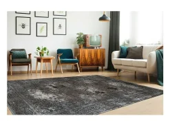 Meublorama Alfombra 330x240cm, diseño E209E color plata - Confort y elegancia para su interior. Gris