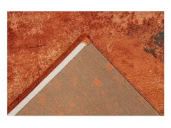 Alfombra 170x120cm, diseño E509E color terracota - Confort y elegancia para su interior