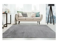 Hot Meublorama Alfombra 230x160cm, diseño E005N en color - Confort y elegancia para su interior. Gris