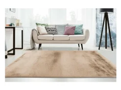 Alfombra 170x120cm, diseño E009Y color beige - Confort y elegancia para su interior