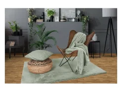 Alfombra 230x160cm, diseño H008N color jade - Confort y elegancia para su interior