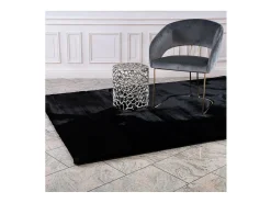 Hot Meublorama Alfombra 230x160cm, diseño H008N en color - Confort y elegancia para su interior. Negro