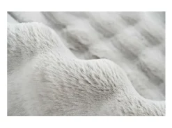 Alfombra 290x200cm, diseño H008Y color plata - Confort y elegancia para su interior.