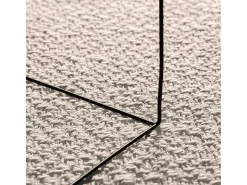 Sale Alfombra ZIZUR color crema 140x200 cm efecto yute interior y exterior Blanco