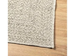 Sale Alfombra ZIZUR color crema 140x200 cm efecto yute interior y exterior Blanco