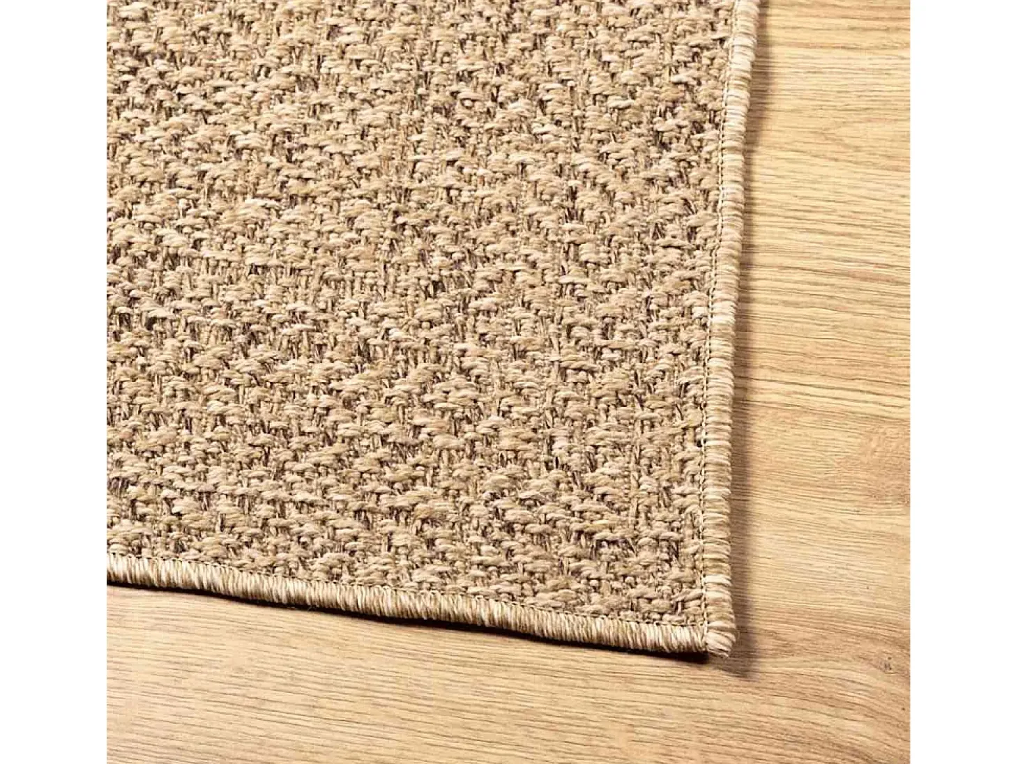 Alfombra ZIZUR 80x150 cm efecto yute para interior y exterior