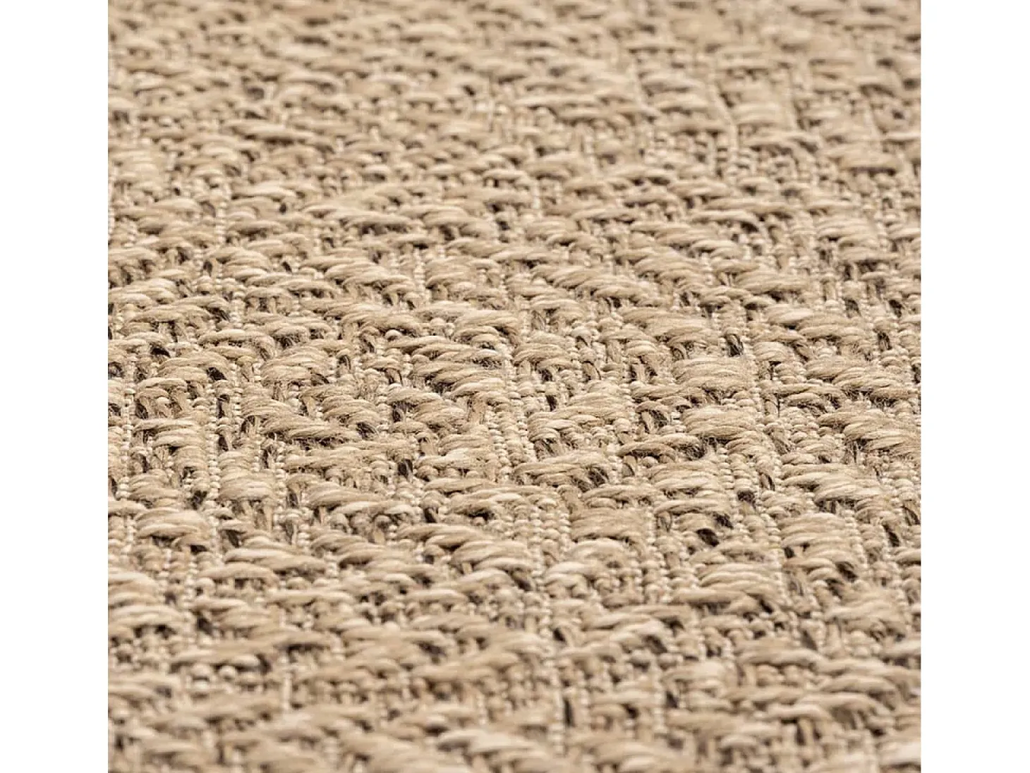 Alfombra ZIZUR 60x110 cm efecto yute para interior y exterior