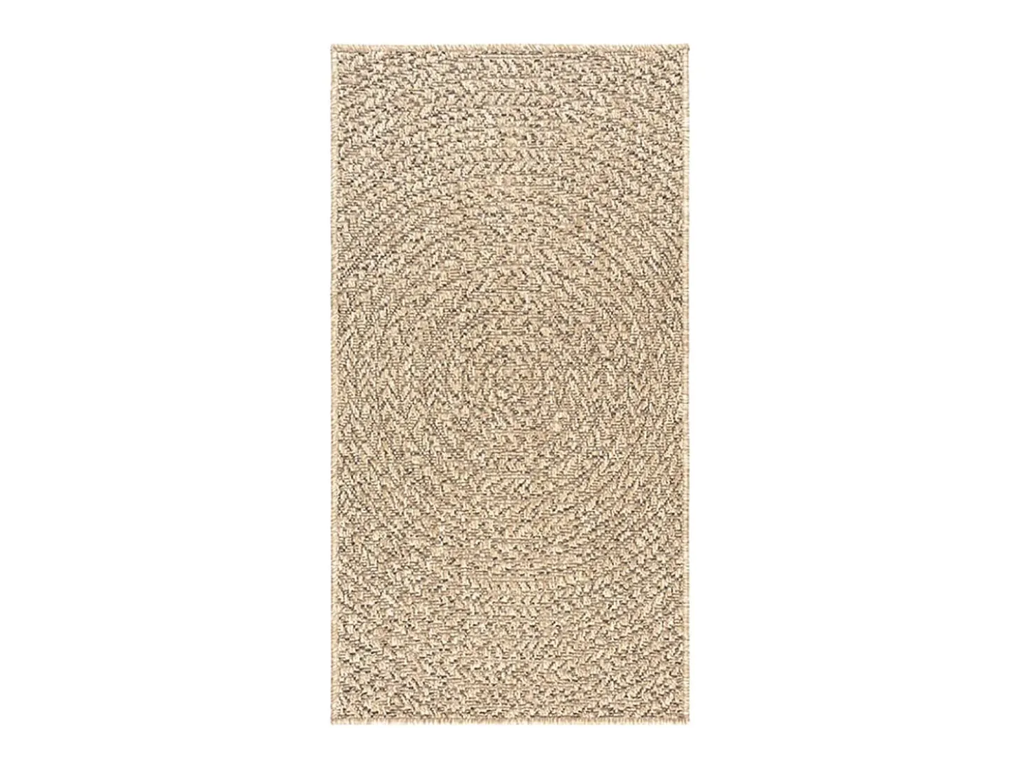 Alfombra ZIZUR 60x110 cm efecto yute para interior y exterior