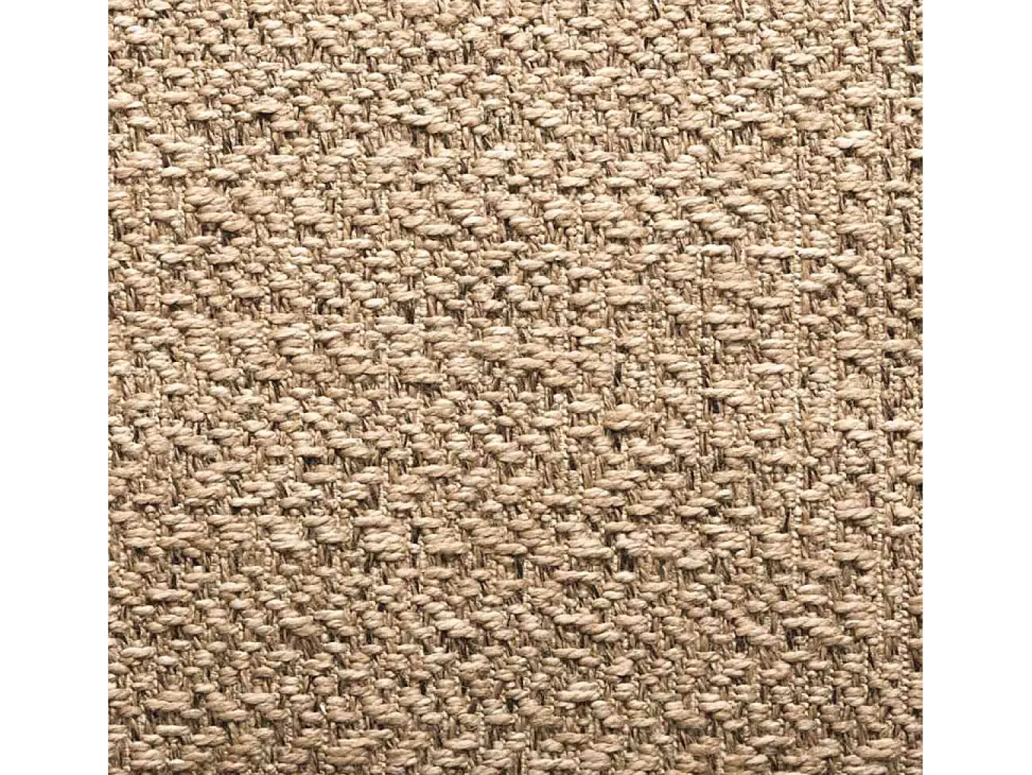 Best Alfombra ZIZUR 140x200 cm efecto yute para interior y exterior Marru00f3n