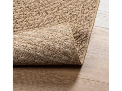 Online Alfombra ZIZUR 200x290 cm efecto yute para interior y exterior Marru00f3n