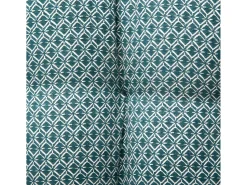 Atmosphera Ropa De Casa^Alfombrilla con borlas Azul verdoso