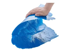 Alfombrilla de Tampón para Hormigón SucceBuy, 430 x 430 mm, Piel Texturizada de Poliuretano para Moldeado