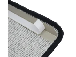 Alfombrilla para escalones MCW-G49 (juego de 15), rectangular, negro-antracita
