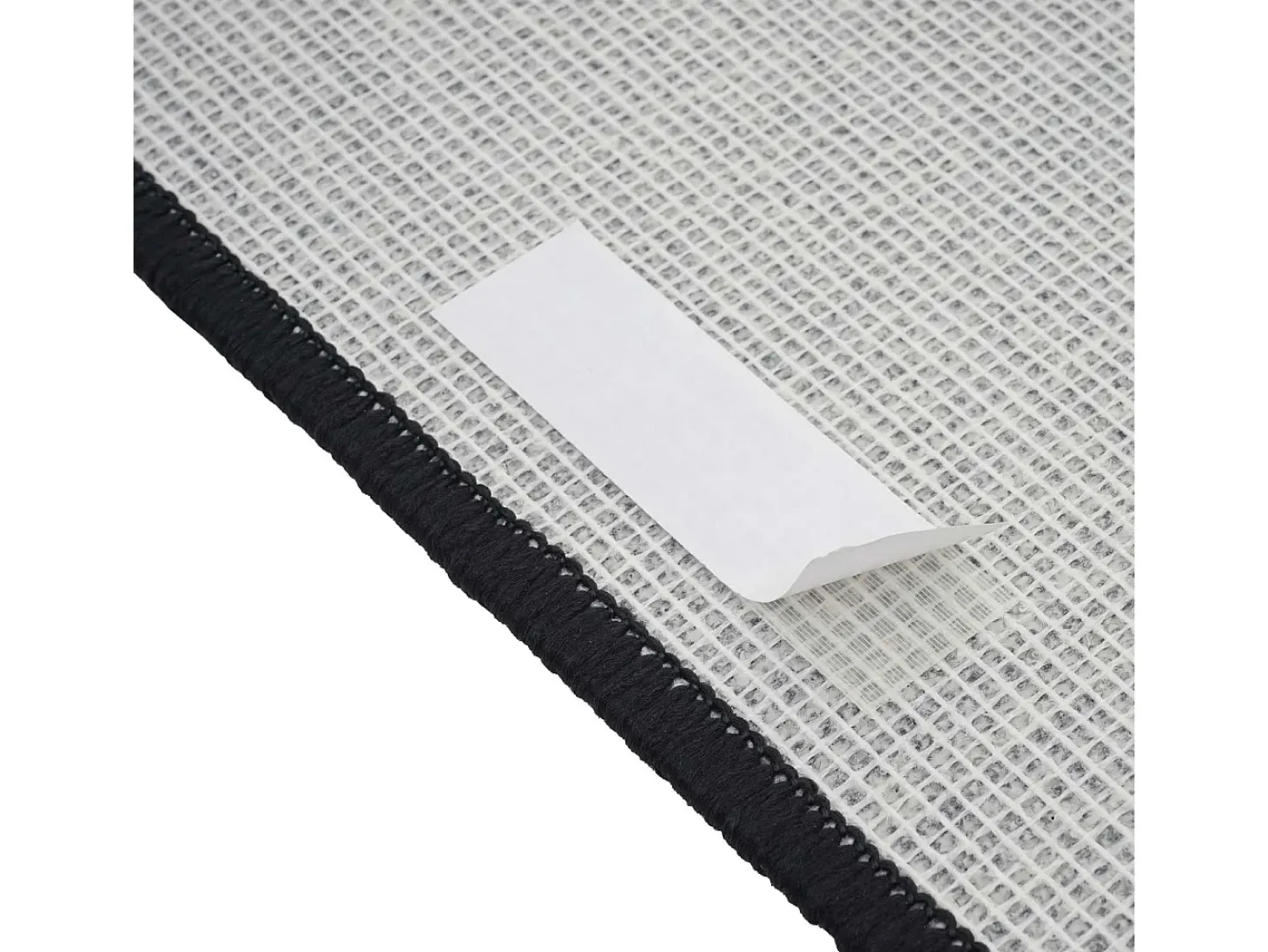 Alfombrilla para escalones MCW-G49 (juego de 15), rectangular, negro-antracita