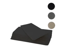 Alfombrilla para escalones MCW-G49 (juego de 15), rectangular, negro-antracita