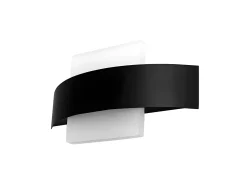 AKUNADECOR Aplique Para Pared^Aplique Barredor De Pared Led Modelo Arco Color Negro