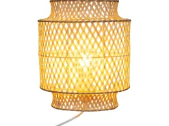 Outlet Atmosphera Aplique de bambú Ø 23 cm Beige