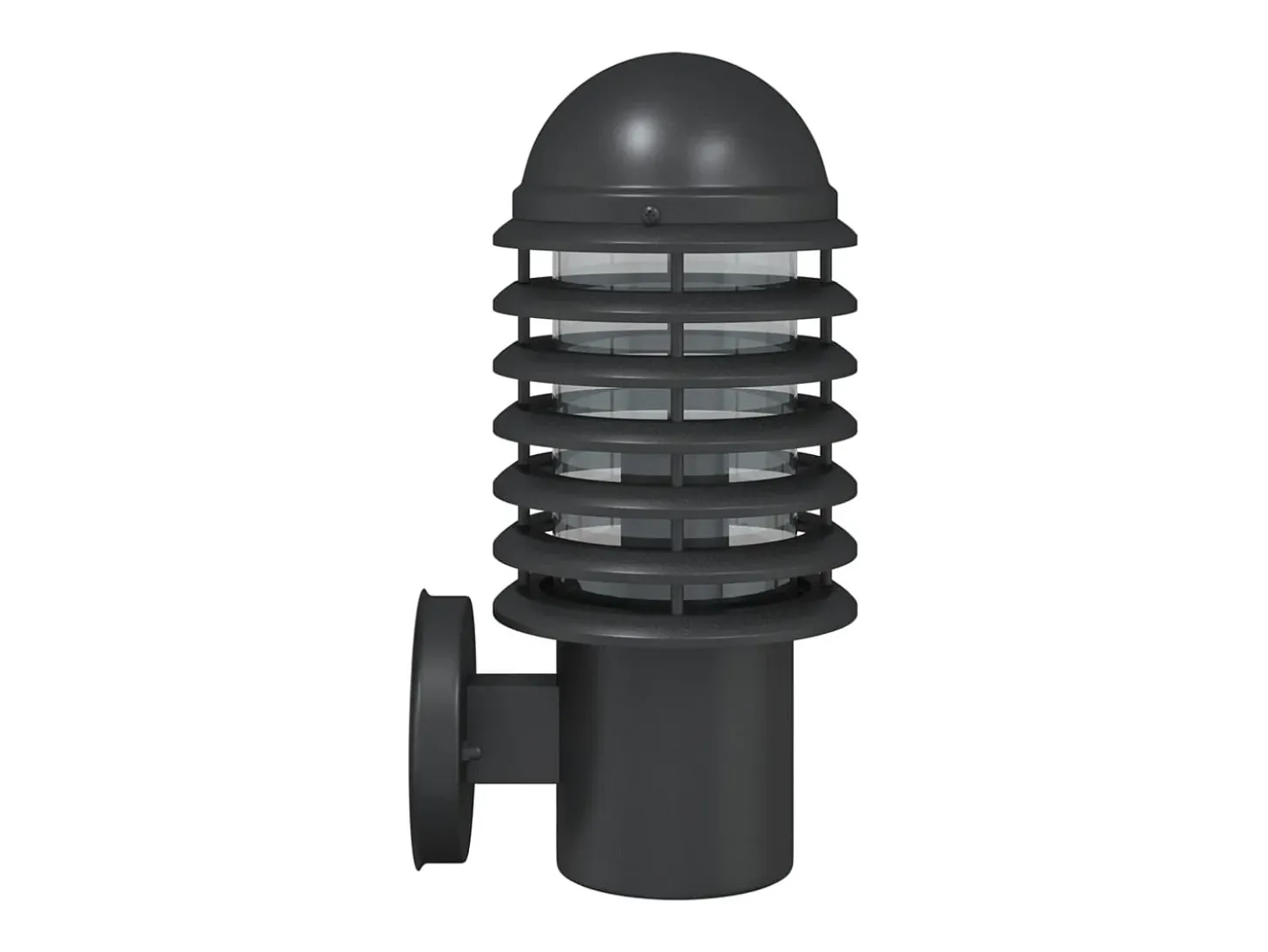 Aplique de exterior de acero inoxidable negro ES962101