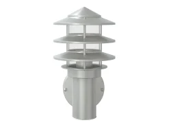 Aplique de exterior de acero inoxidable plateado ES552756