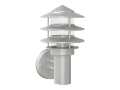 Aplique de exterior de acero inoxidable plateado ES552756