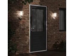 Aplique de exterior de acero inoxidable plateado ES760281