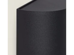 Aplique de Pared Aluminio Adonai Negro