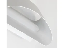 Aplique de pared COOPER estilo moderno y versátil - Anchura 24 cm - LED SMD 9W - 850lm y 3K - up&down - acero y blanco