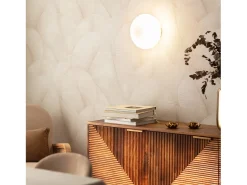 Aplique de Pared Cristal Celina Blanco