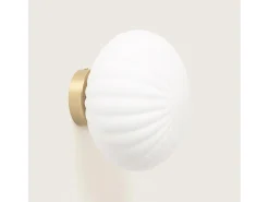 Aplique de Pared Cristal Celina Blanco