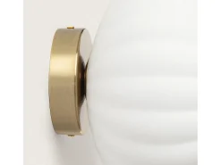 Aplique de Pared Cristal Celina Blanco