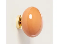 Aplique de Pared Cristal Kurta Naranja