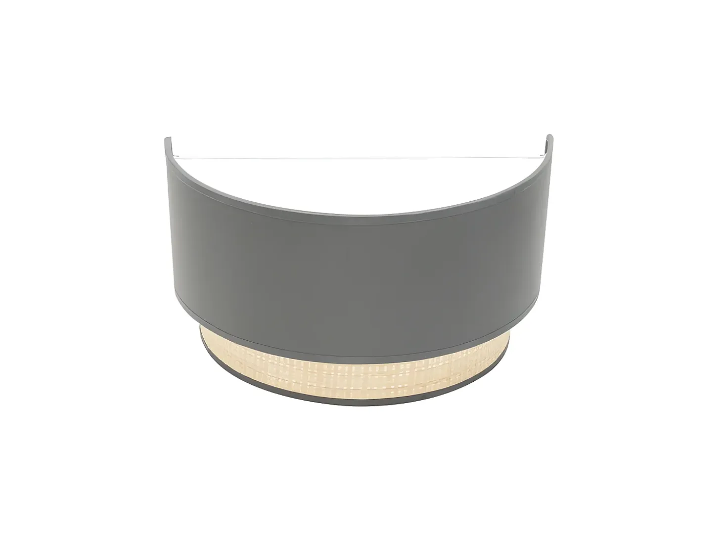 Aplique De Pared En Color Gris Modelo Kandy 1luz