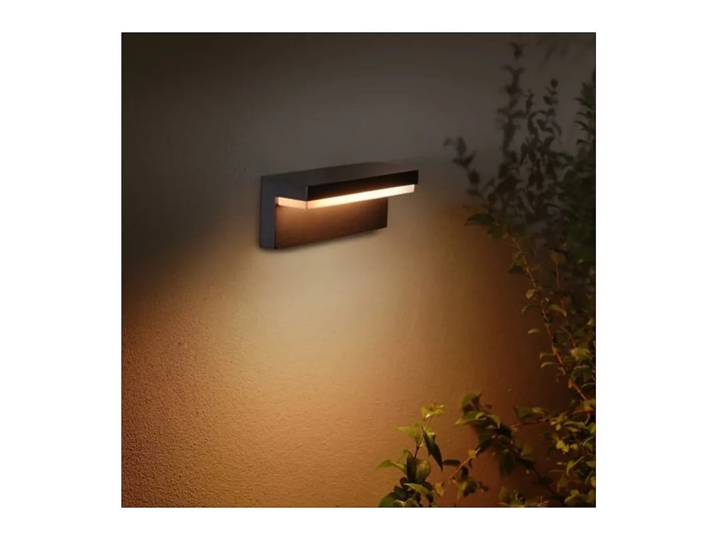 Aplique de Pared Exterior LED White Color 13.5W Hue Nyro