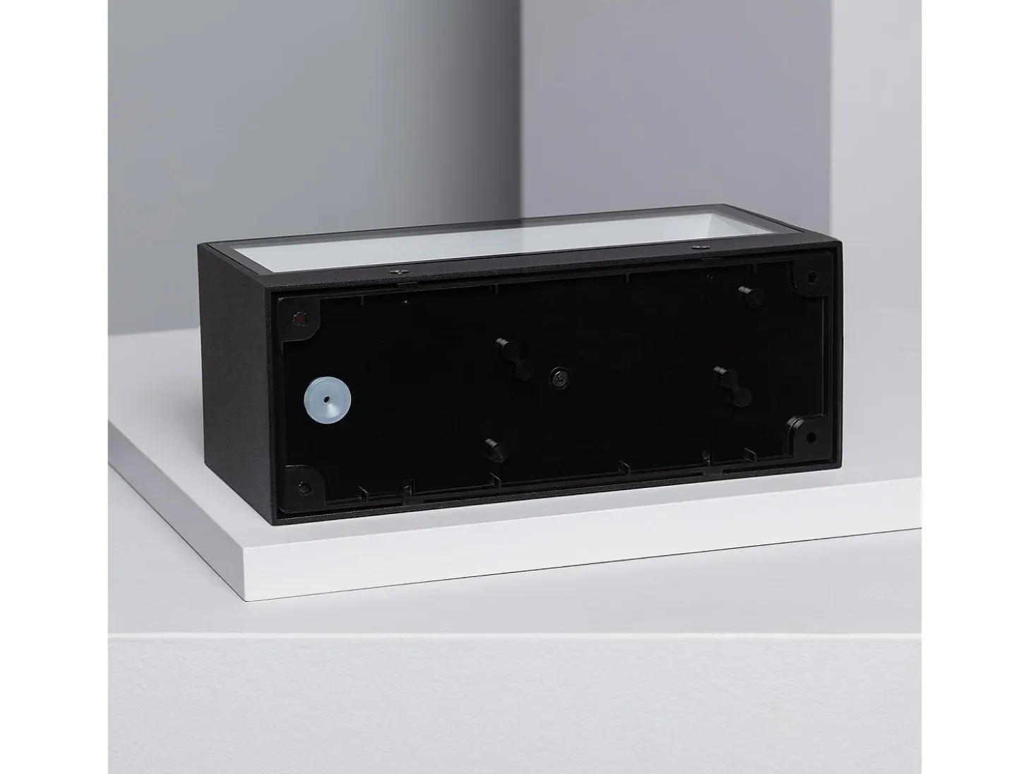 Aplique de Pared Exterior LED 18W de Aluminio Iluminación Doble Cara CCT Seleccionable Gropius Negro