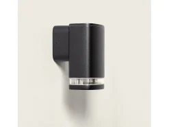 Aplique de Pared Exterior Ranedux Negro