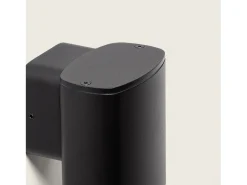 Aplique de Pared Exterior Ranedux Negro