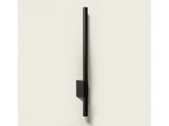 Aplique de Pared Exterior Lineal LED 12W 80cm Aluminio Milen Negro