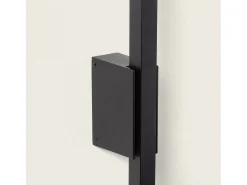 Aplique de Pared Exterior Lineal LED 12W 80cm Aluminio Milen Negro