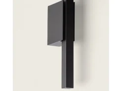 Aplique de Pared Exterior Lineal LED 12W 80cm Aluminio Milen Negro