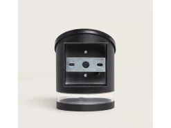 Aplique de Pared Exterior Solar LED Aluminio Eddan Negro