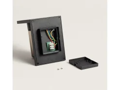 Aplique de Pared Exterior Aluminio Melba Negro